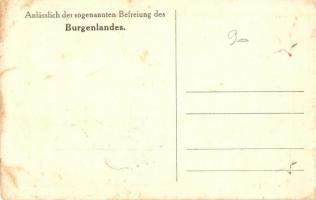 Macht auf! Wir haben noch nicht genug geraubt! Anlässlich der sogenannten Befreiung des Burgenlandes...