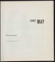 Preisich Gábor: Ernst May. Architektúra. Bp.,1983, Akadémia. Fekete-fehér fotókkal. Kiadói nylon-köt...