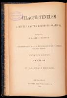 Dr. Marczali Henrik: Az ujkor története II. kötet. Képes világtörténelem. VII. kötet. Bp.,1886, Méhn...