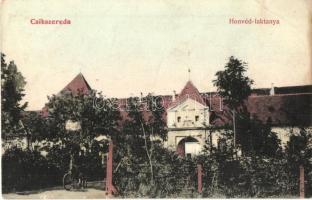 1906 Csíkszereda, Miercurea Ciuc; Honvéd laktanya / military barracks (EK)