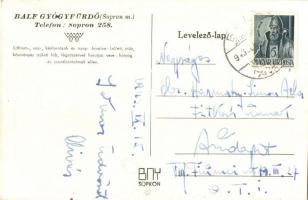 Balf (Sopron), Gyógyfürdő