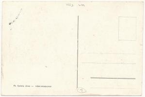 Balogfa (Balogunyom, Vas megye), falu részletek, üzlet, lovaskocsi, szekér. Kiadja Szokoly János (EK...