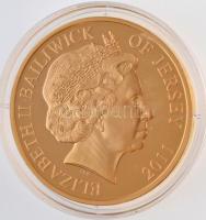 Jersey 2011. 50p aranyozott "Gyémánt jubileum" T:PP
Jersey 2011. 50 Pence gold plated &qu...