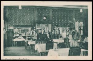 1931 Az Újpest játékosainak (Szalay, Kővágó, stb.) aláírása levelezőlapon