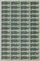 Budapest 1927. "Budapest Székesfőváros" részvény 500$-ról, szelvényekkel, lyukasztással ér...