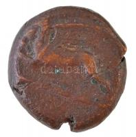 Szicília / Kainon Kr. e. ~360-340. Br érme előlapján griff, hátoldalán vágtató ló (7,72g) T:3 ki.
S...