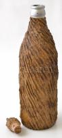 Fakérges sörösüveg, Hortobágy felirattal és képpel, m:26 cm