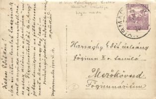 1922 Nyírmada, M. kir. pénzügyőri biztosi kerület vezetője háza. photo