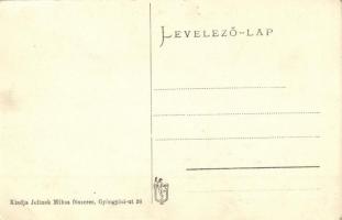 Budapest XIII. Angyalföld. Gyöngyösi út, Palotai úti kislakások, Jelinek Miksa üzlete és saját kiadá...