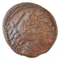 Makedónia / Amphipolis Kr. e. 336-323. AE érme (3,3g) T:3 Macedon / Amphipolis 336-323. BC AE coin ALEXANDROU (3,3g) C:F