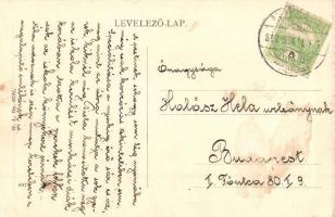 1910 Munkács, Mukacheve, Mukacevo; Kossuth Lajos utca, Goldstein Sándor, Berger Herman üzlete, Stark...