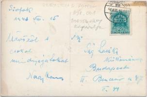 1941 Beregszász, Berehove; Borzsavölgyi erdei kisvasút, 391.001 pályaszámú lokomotív / railway, loco...