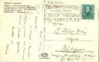 Szeged, A Délvidék metropolisza Délvidék Aero Klub légi felvétele + 1934 Szegedi Szabadtéri Játékok ...