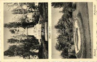 Szolnok, Hősök szobra, Park, irredenta virágágy + 1943 Budapesti Kir. Ügyészségi engedélyezés sokszorosíthatóságra