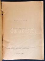 Tuberkulózis. Továbbképző jegyzet ápolónővérek, védőnők, asszisztensnők részére. Bp.,1962, Orvos-Egé...