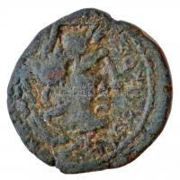 Római Birodalom / Provinciális AE veret Héraklész oroszlánbőrt viselő fejével (1,79g) T:3
Roman Emp...