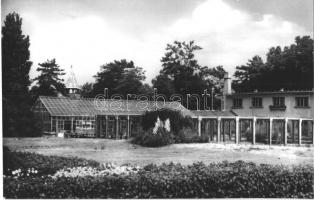 Alsógöd (Göd) - 9 db modern városképes lap: üdülő, Strandvendéglő, étterem, Városháza (Buchwald-Wydl...