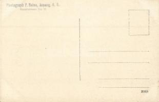 Aspang, Hotel Schwarzer Adler, Restaurations-Garten, Hotel Lingang, Johann Edler Uhrmacher / hotels ...