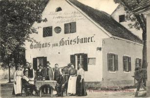 Schaftal, Kainbach bei Graz; Fr. Temmels Gasthaus zum Griesbauer / guest house