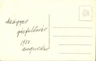 1933 Medgyes, Mediasch, Medias; Gázfeltörés / gas eruption. photo