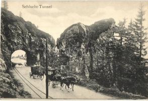 Col de la Schlucht, Schlucht-Tunnel; Tramline from Munster to Schlucht