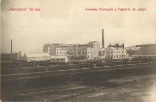 Giurgiu, Gyurgyevó; Danubiana, Vederea Generala a Fabricei de zahar / sugar factory, photo