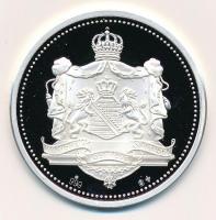 Németország 1992. "Szász Albert - Német királyok" jelzett Ag emlékérem, tanúsítvánnyal (20...