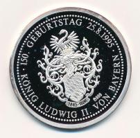 Németország 1995. "II. Lajos születésének 150. évfordulója - Német királyok" jelzett Ag em...
