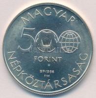 1986. 500Ft Ag "Labdarúgó Világbajnokság - Mexikó 1986" T:BU 
Adamo EM95