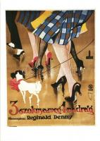 9 db MODERN motívumos képeslap: filmplakátok / 9 modern motive postcards; movie posters