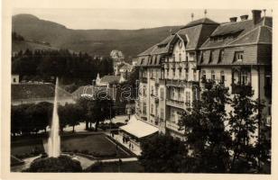 Trencsénteplic, Trencianske Teplice; Nagyszálloda, Fabian Ondreicka üzlete / Grand Hotel, shops