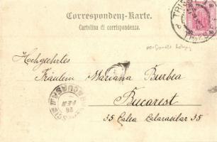 1901 Trieste, SMS Mária Terézia az Osztrák-Magyar Haditengerészet páncélos cirkálója / K.u.K. Kriegs...