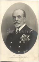 Marine-Kommandant Admiral Anton Haus (K.u.K. Kriegsmarine, commander of the Austro-Hungarian Navy, Grand Admiral, died in pneumonia) (EK)