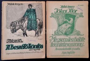 Milliók könyve 11 száma, és a Koronás regények 3 száma, összesen 14 db, változó, többnyire szakadt, ...