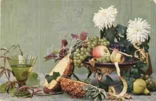 16 db régi és modern motívumlap, főleg művészlapok, hölgyek; közte 2 kézzel festett és 8 modern lap ...