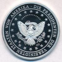 Németország 1993. "John Adams - Az Amerika Egyesült Államok elnökei" jelzett Ag emlékérem,...