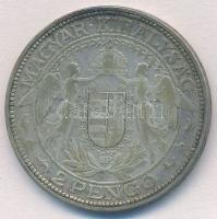 1929. 2P Ag "Madonna" T:2-,3 patina
Adamo P7