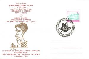 7 db modern sakk motívumlap, sakk világbajnokok sorozat, alkalmi bélyegzéssel / 7 modern chess motiv...