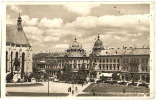 7 db régi főleg erdélyi városképes lap (Tusnád, 2 Félixfürdő, 2 Kolozsvár, közte 1 Újvidék és 1 fotó...