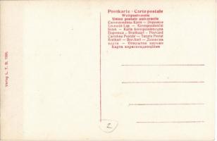 1906 Gruss aus Bayreuth. Orchester-Leitung der Bühnenfestspiele: Felix Mottl, Dr. Hans Richter, Fran...