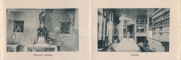 Nagyvárad, Oradea; Szent Vince Intézet, Homlokzat, Rimanóczy Kálmán-féle szőlők, leporello az építés...