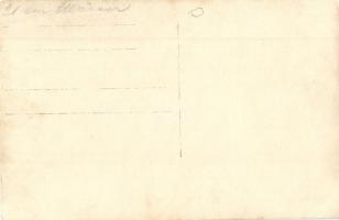 Első világháborús osztrák-magyar 21 cm-es mozsárágyú / WWI K.u.K. military, 21 cm mortar cannon. pho...