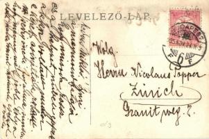 1905 Magyar katona szolgálati dísz egyenruhában / Hungarian soldier in service uniform. photo (EK)