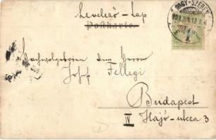 1902 Nagyszeben, Hermannstadt, Sibiu; Cs. és kir. 36. tüzérségi ezred tiszti étkező épülete / Offici...