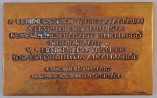 1970. "A lenini eszmék terjesztésében a fiatalok kommunista nevelésében végzett kiemelkedő munk...