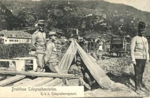 Drahtlose Telegraphie, K.u.K. Telegraphenregiment / Wireless Telegraphy, Austro-Hungarian Telegraphy Regiment (fl)