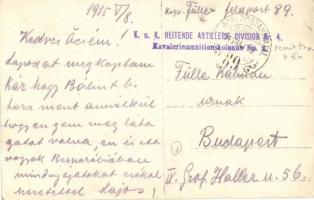 1915 Távcsöves megfigyelés a lövészárokban / WWI K.u.K. military observer with binoculars + K.u.K. R...