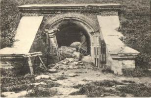 1916 Zerstörtes Fort von Iwangorod / WWI K.u.K. destroyed fort + Hadtáp-Postahivatal 125.