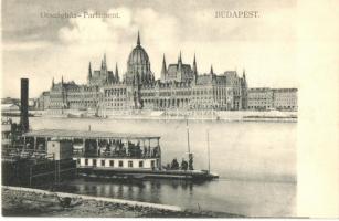 Budapest - 6 db régi városképes lap: Halászbástya, Wampetics F. étterem, Sturm-féle pilseni pince, O...