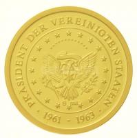 Németország 1994. "John F. Kennedy / Az Egyesült Államok elnökei" Au emlékérem, tanúsítván...